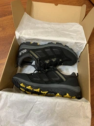 Мужские кроссовки для треккинга с мембраной Jack Wolfskin Vojo 3 Texapore Low 4042441-6055 40 (6.5UK) 25.1 см Черные с желтым (4060477703527) фото от покупателей 14