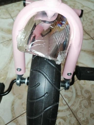 Детский трехколесный велосипед с родительской ручкой M&G Techno "MODERN BIKE" розовый (10483) фото от покупателей 10