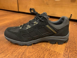 Мужские кроссовки для треккинга с мембраной Jack Wolfskin Vojo 3 Texapore Low 4042441-6055 40 (6.5UK) 25.1 см Черные с желтым (4060477703527) фото от покупателей 11