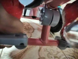 Детский трехколесный велосипед с родительской ручкой M&G Techno "MODERN BIKE" розовый (10483) фото от покупателей 8