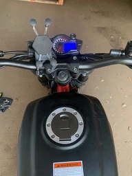 Держатель для мотоцикла Motorace крепление телефона на руль зеркало мопеда c USB зарядкой на 2А фото от покупателей 1