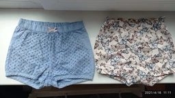 Шорты H&M 74см синий 74974366
