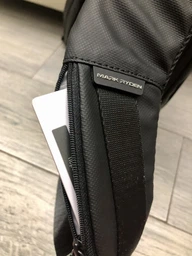 Компактный рюкзак для ноутбука 15.6 дюймов Mark Ryden MR9813 с ортопедической спинкой (Черный) фото от покупателей 4