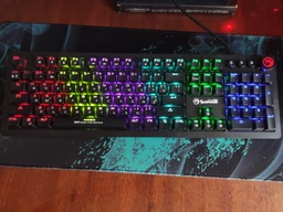 Клавіатура Marvo KG917 Multi-LED Mechanical Blue Switch фото від покупців 3