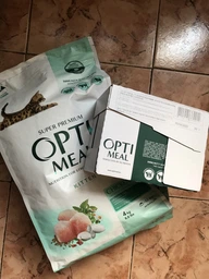 Сухой корм для котят Kitten Chicken курица 1 кг Optimeal фото от покупателей 9