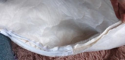 Антиаллергенная подушка MirSon EcoSilk №1602 Eco Light 50х70 средняя Creamy (2200002647113) фото от покупателей 8