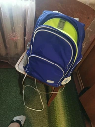 Рюкзак напівкаркасний шкільний Kite Education Smart 38 x 28 x 15 см 16-25 л Синій (K19-702M-3) фото від покупців 3