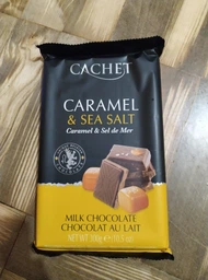 Шоколад Cachet Caramel & Sea Salt Молочний з солоною карамеллю 300 г (52381)
