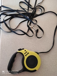 Поводок-рулетка SJ Retractable Dog Leash - 188 см 5 м Желтый (2000100051016) фото от покупателей 2