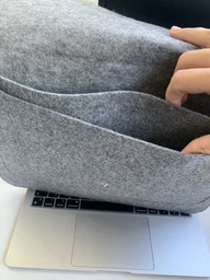 Чехол-конверт Gmakin для MacBook Pro 14 M1-M5 Серый (193050356) фото от покупателей 2