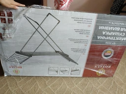 Электрическая сушилка для белья напольная Clothes Dry 230W с обогревом боковых крыльев Rainberg PRO 148х54х73 (RA-0149) фото от покупателей 13