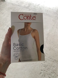 Майка нательная женская больших размеров хлопковая Conte Elegant CE Basic Collection Lt 2019 (Коробочка) 20С-1059ТСП 2XL (170-104) White (4810226535394) фото от покупателей 2