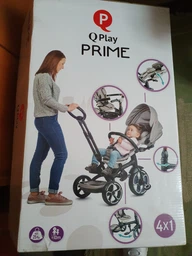 Трехколесный велосипед Qplay Prime EVA Grey (T561Grey) фото от покупателей 3