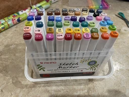 Набір скетч-маркерів Aihao sketchmarker 100 шт для малювання двосторонніх (PM508-100) фото від покупців 1