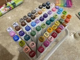 Набір скетч-маркерів Aihao sketchmarker 100 шт для малювання двосторонніх (PM508-100)