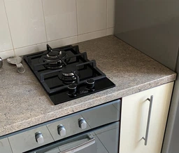 Варочная поверхность газовая Luxor PGM BK 320 Prof + надежное покрытие легкого ухода, черный фото от покупателей 1