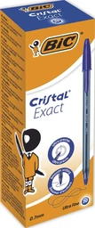 Ручки шариковые BIC Round Stic Exact 4шт синяя (3086123408067) фото от покупателей 1