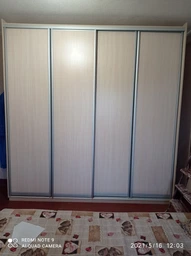Шафа-купе чотиридверна Roko 238.4х242х60 см ДСП Сірий (20200027560) фото від покупців 2