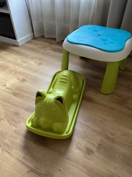 Качели Smoby Toys Life Котенок 78х38х35 см 18 мес+ Зеленая (7600830108) (3032168301085) фото от покупателей 3