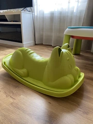 Качели Smoby Toys Life Котенок 78х38х35 см 18 мес+ Зеленая (7600830108) (3032168301085) фото от покупателей 4