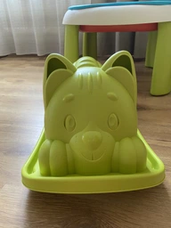Качели Smoby Toys Life Котенок 78х38х35 см 18 мес+ Зеленая (7600830108) (3032168301085) фото от покупателей 6