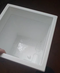 Горщик для квітів Prosperplast Lofly Square Low 20см Сірий (DLOFL200-405U) фото від покупців 2