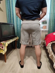 Шорты хлопковые мужские Puma Ess Shorts 58670903 S Medium Gray Heather (4063697313262) фото от покупателей 19