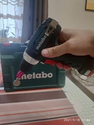 Аккумуляторная дрель-шуруповерт Metabo PowerMaxx BS Basic (600984500) + 2АКБ Li-Power + ЗУ LC 24 фото от покупателей 8