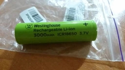 Акумулятор літій-іонний Westinghouse Li-ion ICR 18650 3.7V 3000mAh фото від покупців 9