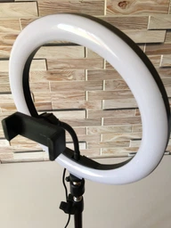 Кольцевая светодиодная цветная лампа RGB LED MJ26 Набор блогера селфи кольцо со штативом 2.1 метр и пульт переключения (333) фото от покупателей 11