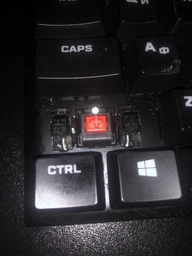 Клавиатура проводная HyperX Alloy FPS Pro Cherry MX Red USB (HX-KB4RD1-RU/R1) фото от покупателей 17