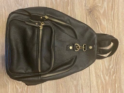 Рюкзак женский из натуральной кожи 7 л Laras K10162 Синий (ROZ6400034391) фото от покупателей 5