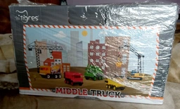 Авто "Middle truck" самоскид (зелений) у коробці Tigres (39482) фото від покупців 1