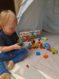 Конструктор LEGO DUPLO Потяг із цифрами 23 деталі (10847)