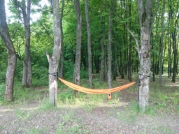 Гамак Levitate CHILL + стропи ( до 180 кг) помаранчевий фото від покупців 2