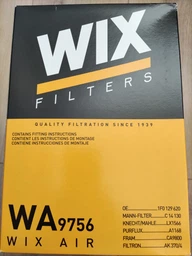Фильтр воздуха WIX FILTERS 370/4 = WA9756 WIX Filters (WA9756) фото от покупателей 12