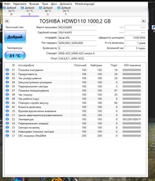 Жесткий диск Toshiba P300 1TB 7200rpm 64MB HDWD110UZSVA 3.5 SATA III фото от покупателей 19