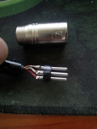 Мікрофонний патч-кабель RockCable RCL30180 D6 0.6 м Black