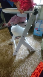 Стільчик для годування 3в1 Kinderkraft 79,5 x 49,5 x 49 cm Enock White фото від покупців 7