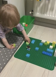 Конструктор LEGO DUPLO Большая зеленая строительная пластина (38х38) 1 деталь (2304) фото от покупателей 3