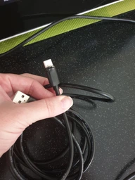 Кабель Atcom USB 2.0 - USB Type-C 0.8 м Black (12773) фото от покупателей 13
