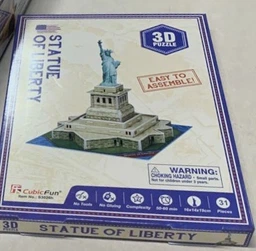 3D-пазл CubicFun Статуя Свободи міні (S3026h) фото від покупців 3