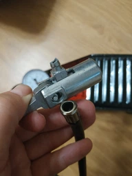 Насос ножний однопоршневий підсилений Lavita 7 атм 80x130 LA 190241