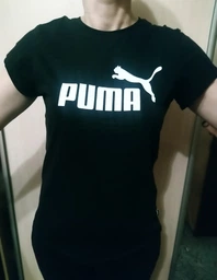 Футболка женская Puma Ess Logo Tee 58677402 M Белая (4063697275058) фото от покупателей 8