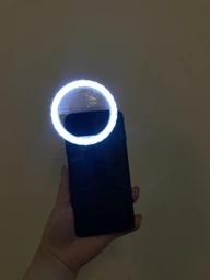 Селфі-кільце з LED підсвіткою та прищепкою UFT Selfie Ring UFT MP01 White (uftmp01) фото від покупців 6
