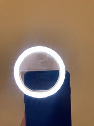 Селфі-кільце з LED підсвіткою та прищепкою UFT Selfie Ring UFT MP01 White (uftmp01) фото від покупців 5