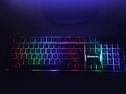 Клавіатура дротова Real-El Comfort 7011 Backlit USB (EL123100043) фото від покупців 8