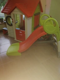 Горка садовая Smoby Toys с водным эффектом 150 см Красная (820500) (3032168205000) фото от покупателей 6