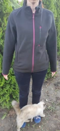 Кофта NEO Woman Line, р. XL(42), чёрная, флисовая (80-500-XL) фото от покупателей 2