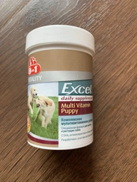 Вітаміни 8in1 Excel Multi Vitamin Puppy для цуценят та молодих собак, мультивітамін, 100 шт фото від покупців 6